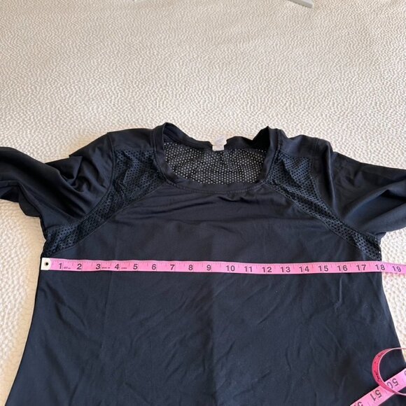 Marika Women's Long Sleeve Black Workout Top Sz L - Picture 9 of 10